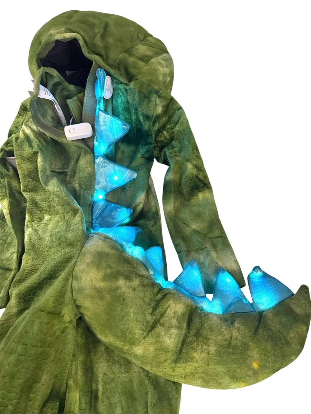 Pottery Barn Kids Halloween Light Up T-Rex Costume Size 4-6 Years - Picture 9 of 16